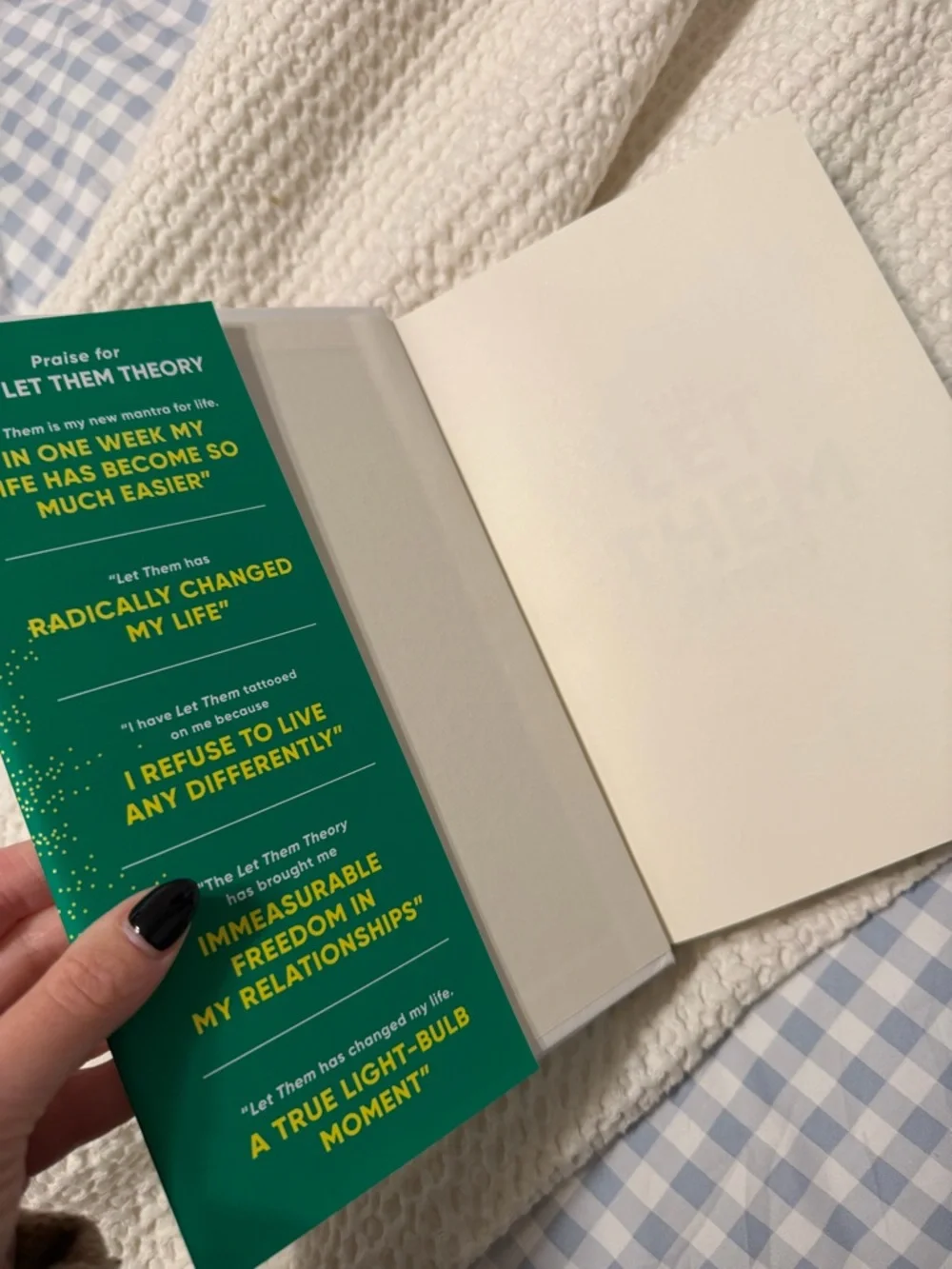 The Let Them Theory by Mel Robbins - Teal Paperback - Picture 4 of 7